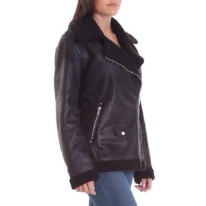 Women's Black Leather Jacket